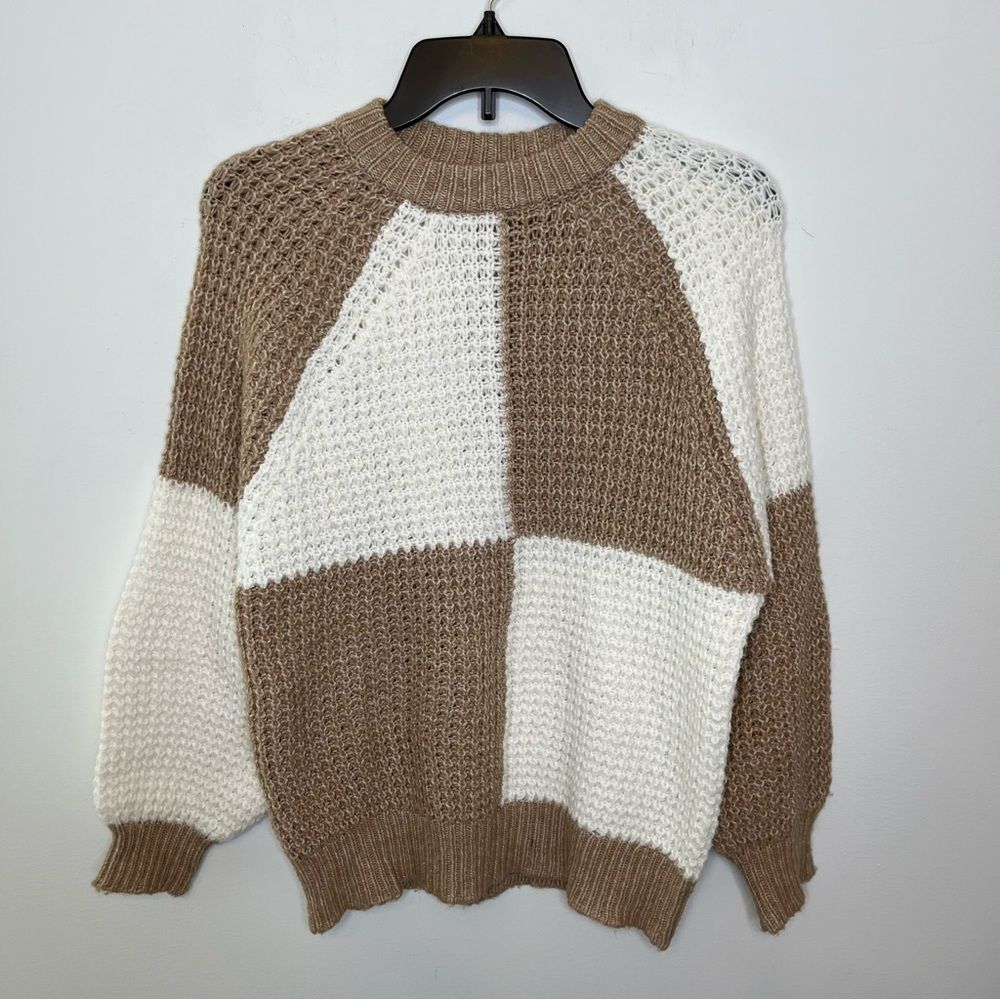 Mango Reverse Knit Sweater XS - Picture 3 of 6